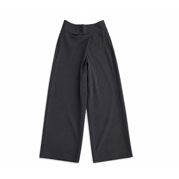 lululemon athletica Pants - Lululemon Pants Women's Size 2 Black With The Flow Pants Wrap Front Pants